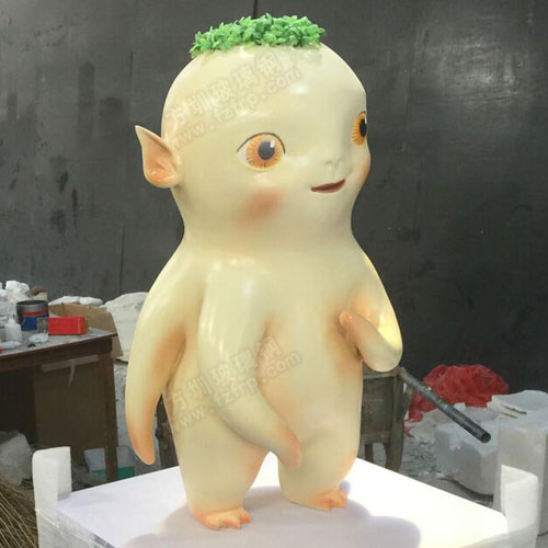 小妖王玻璃钢雕塑工厂生产制作图 小妖王玻璃钢雕塑工厂生产制作图