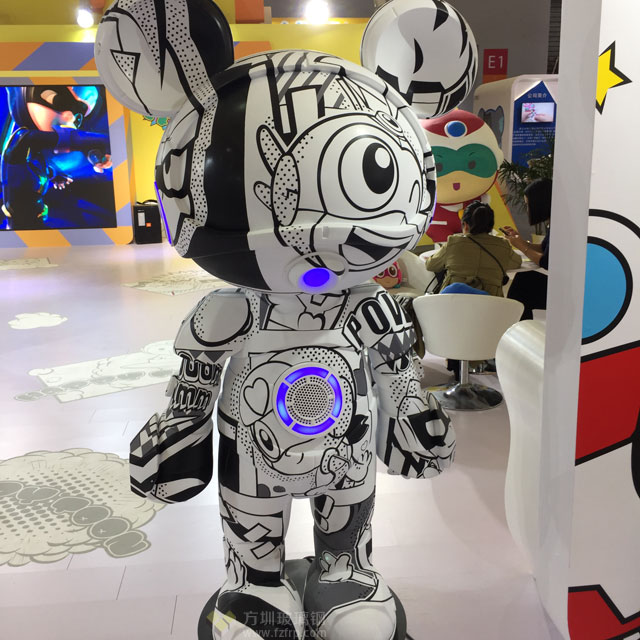 2018年上海lP授权展玻璃钢动漫卡通雕塑