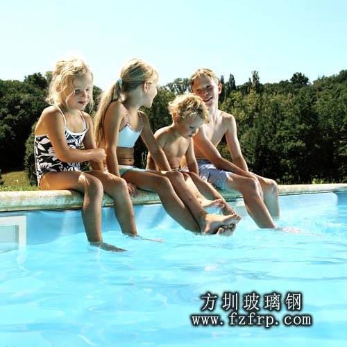 YC009家用玻璃钢儿童游泳池 供应小型玻璃游泳池