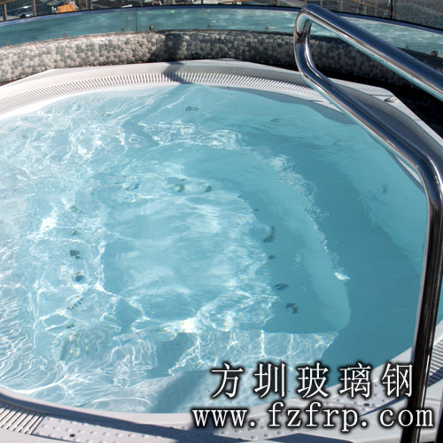 YC014玻璃钢私人游泳池设计 小型家用室内游泳池