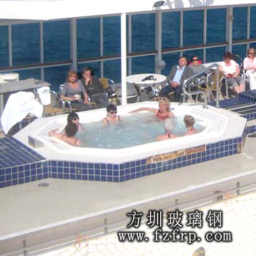 YC020玻璃钢阳台游泳池图片 小型游泳池设计制作
