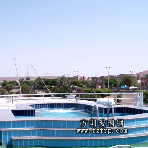 YC022玻璃钢阳台游泳池 天台游泳池设计效果图