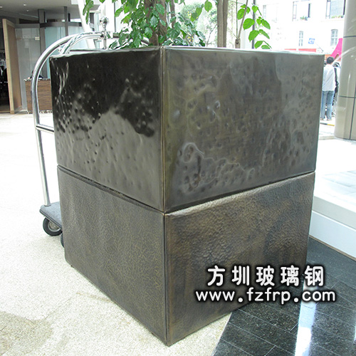 玻璃钢广场景观户外花盆 玻璃钢广场景观户外花盆