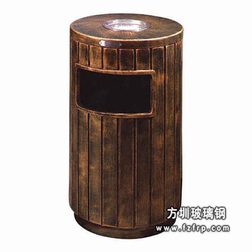 A46圆形室内玻璃钢垃圾桶