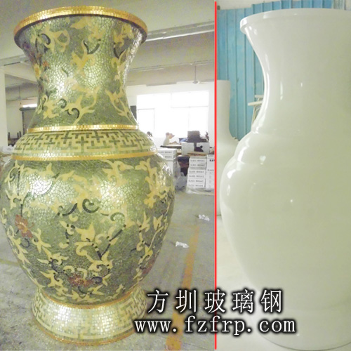 大型玻璃钢花瓶 大型玻璃钢花瓶