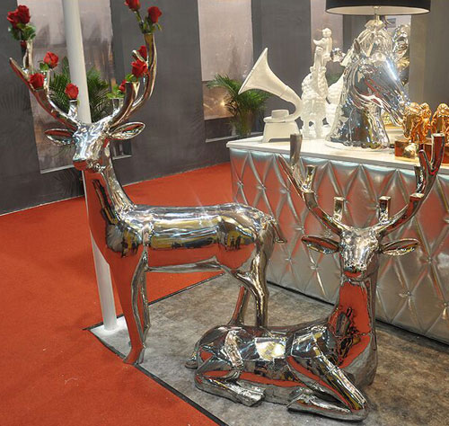 玻璃钢镀金工艺品 玻璃钢镀金工艺品